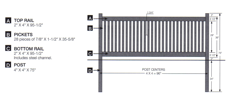 Contemporary Princeton 3ft